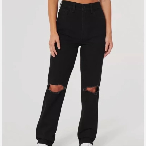 Hollister Ultra High Rise 90’s Vintage Straight Women’s 5R NWT - Picture 1 of 7